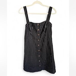 Hollister Black and White Striped Dress
